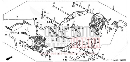 CARBURATORE (ASS.) (VT125C1/3) (VT125C21) VT125C3 di 2003
